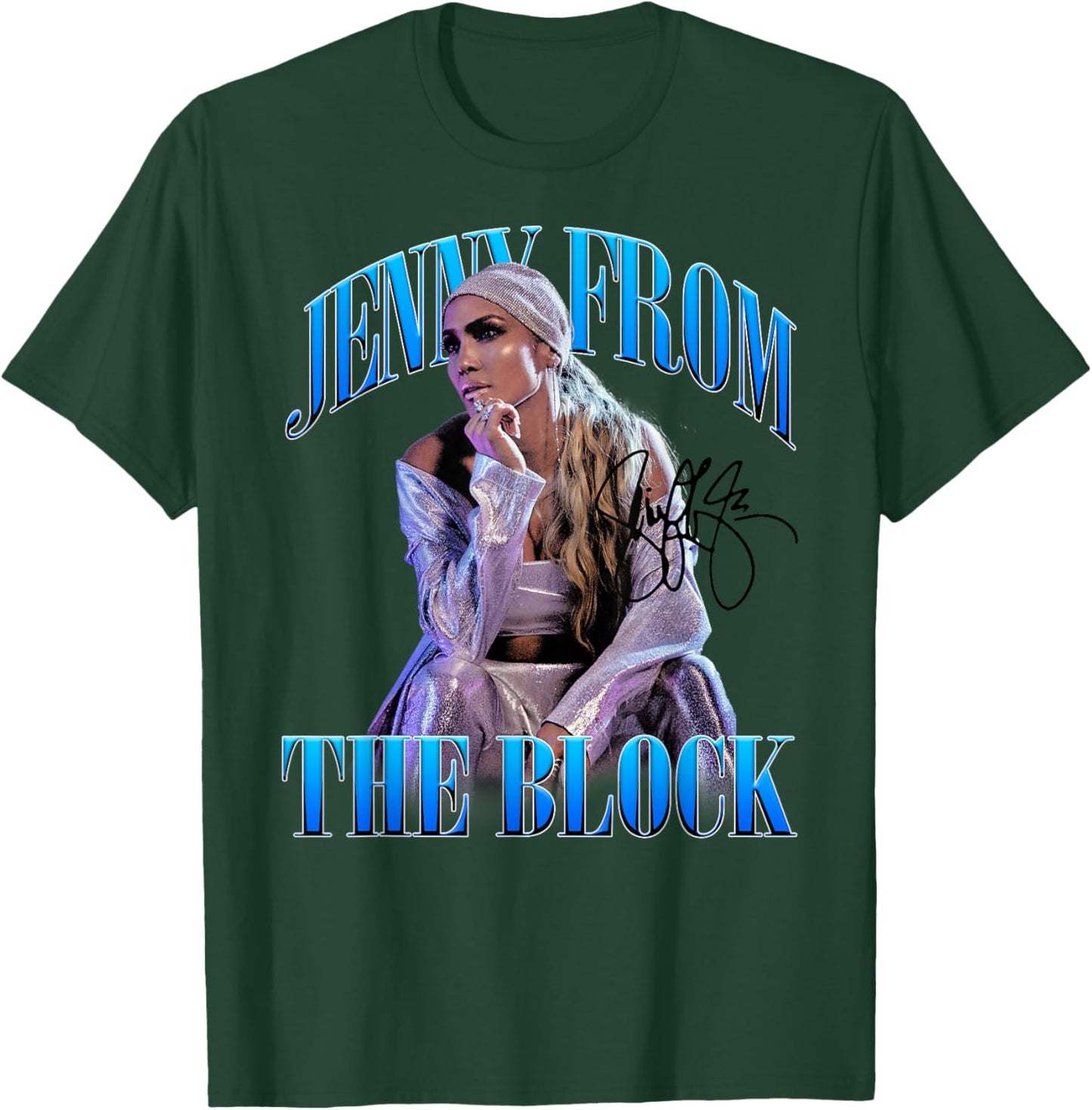 Jennifer Lopez Silver Suit T-Shirt - T-Shirt | Forest