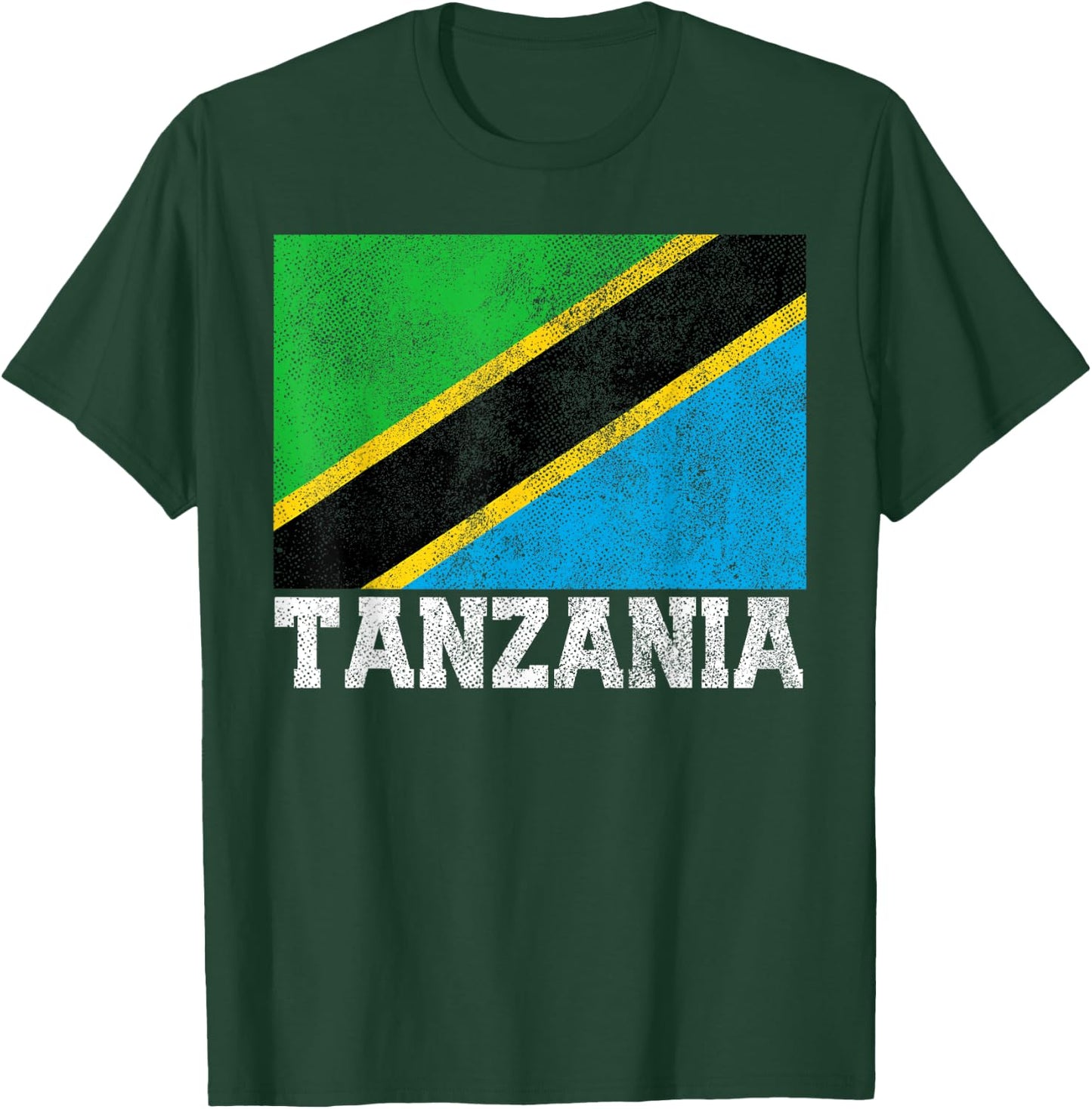 Tanzania Flag National Pride Roots Country Matching Family T-Shirt - T-Shirt | Forest