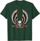 Ride To Live Live To Ride Old School Cool Vintage Biker T-Shirt - T-Shirt | Forest