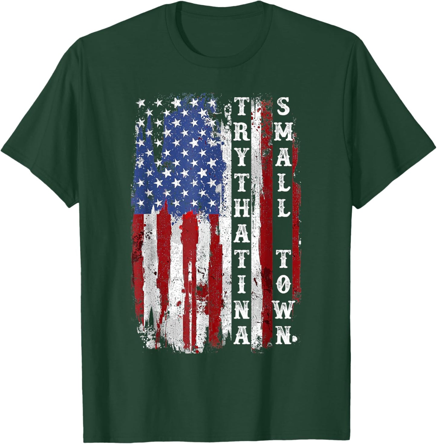 Try That In A Small Country Western Town,Country Music Lover T-Shirt - T-Shirt | Forest