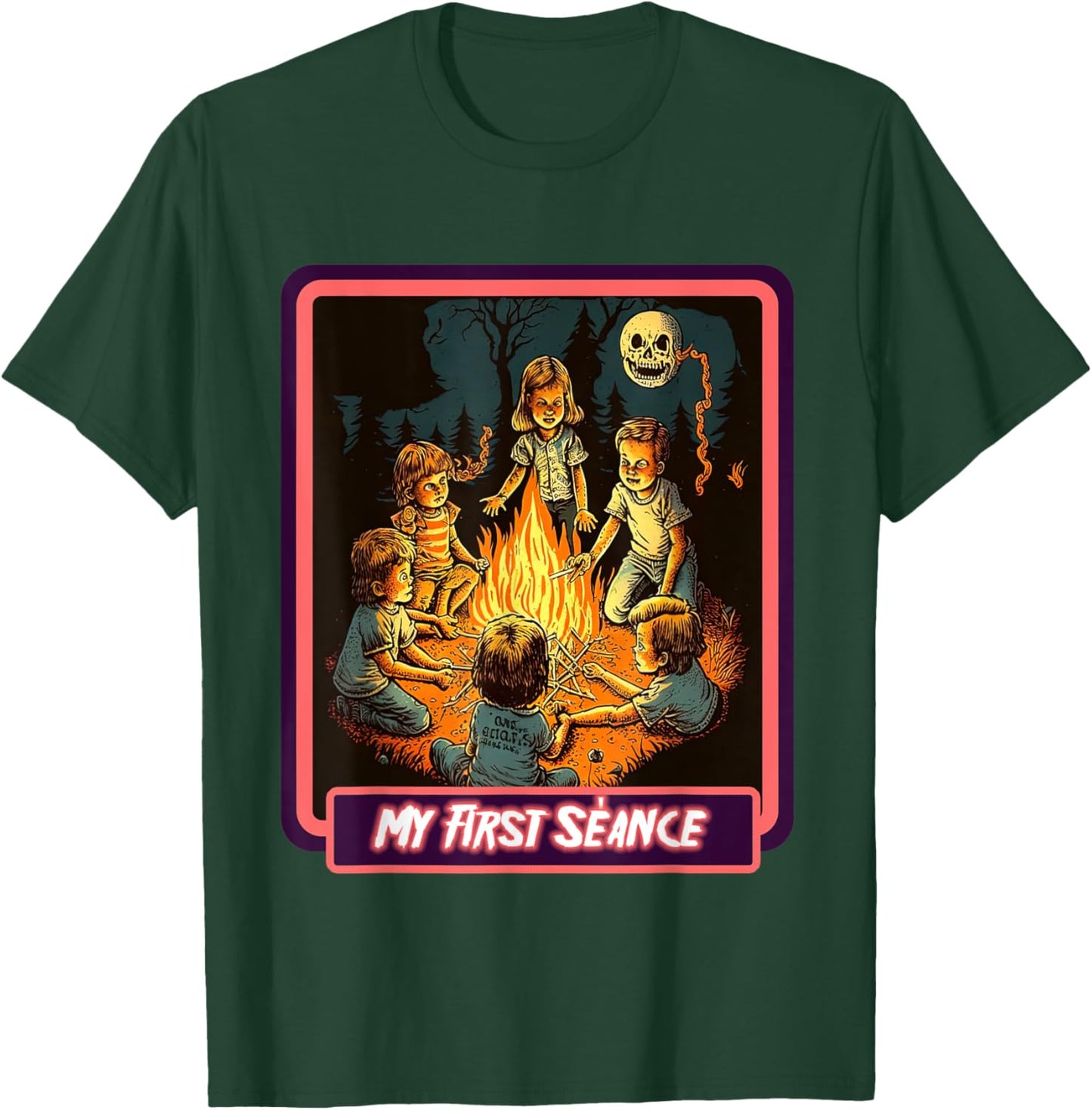 "My First Séance " Horror Scare Up Some Style T-Shirt - T-Shirt | Forest