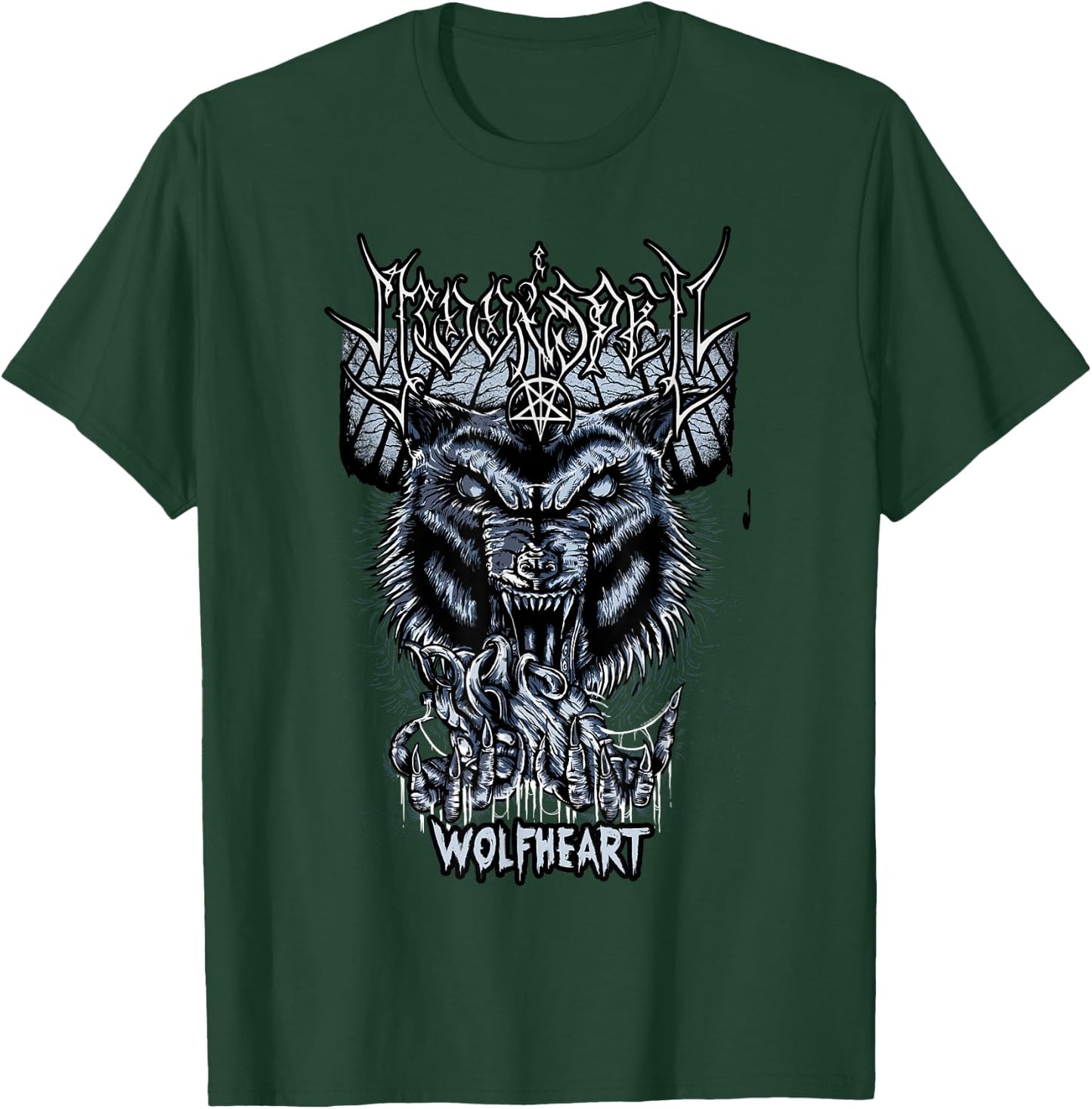 Moonspell - Wolfheart - Official Merchandise T-Shirt - T-Shirt | Forest