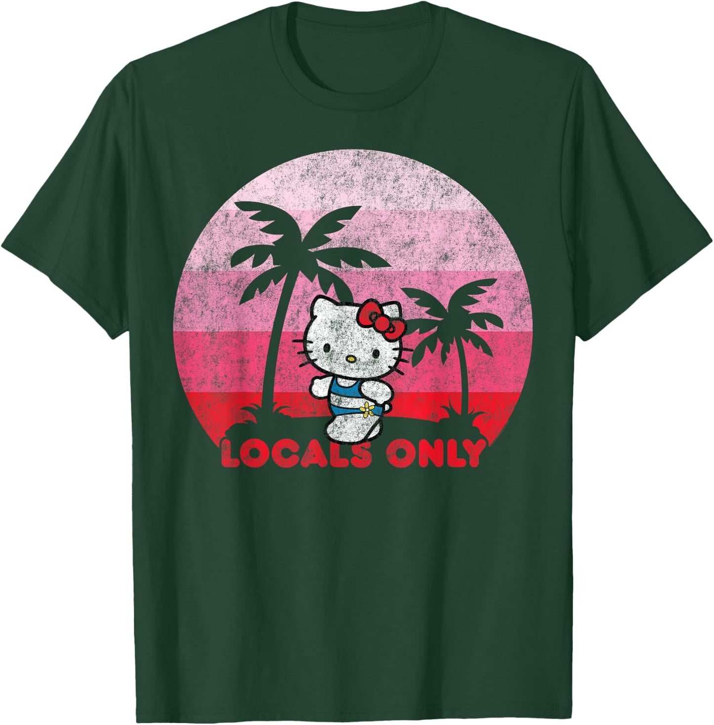 Hello Kitty Locals Only T-Shirt - T-Shirt | Forest