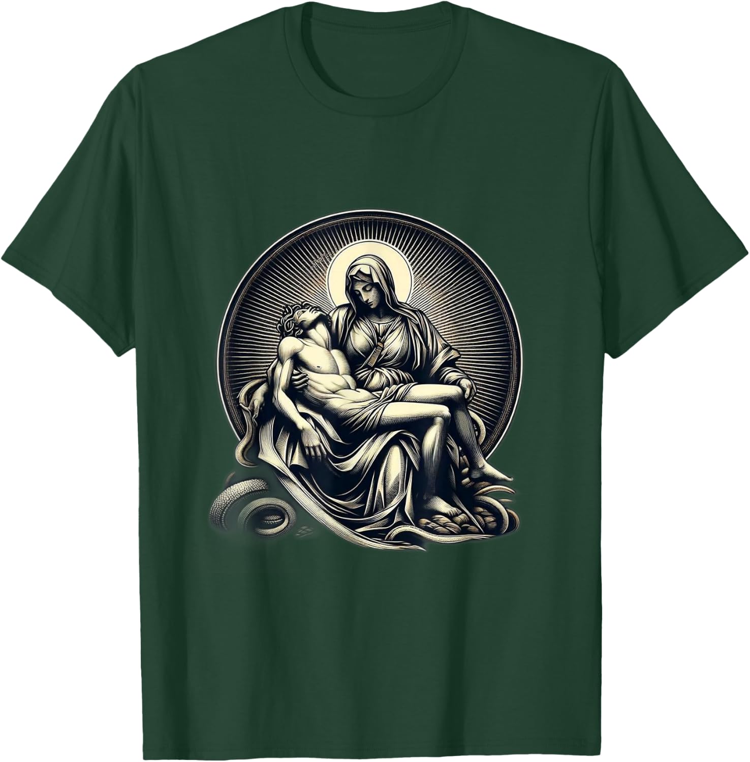 Michaelangelo's La Pieta T-Shirt - T-Shirt | Forest