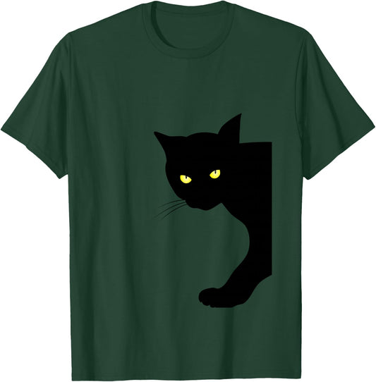 Black Cat T-Shirt - T-Shirt | Forest