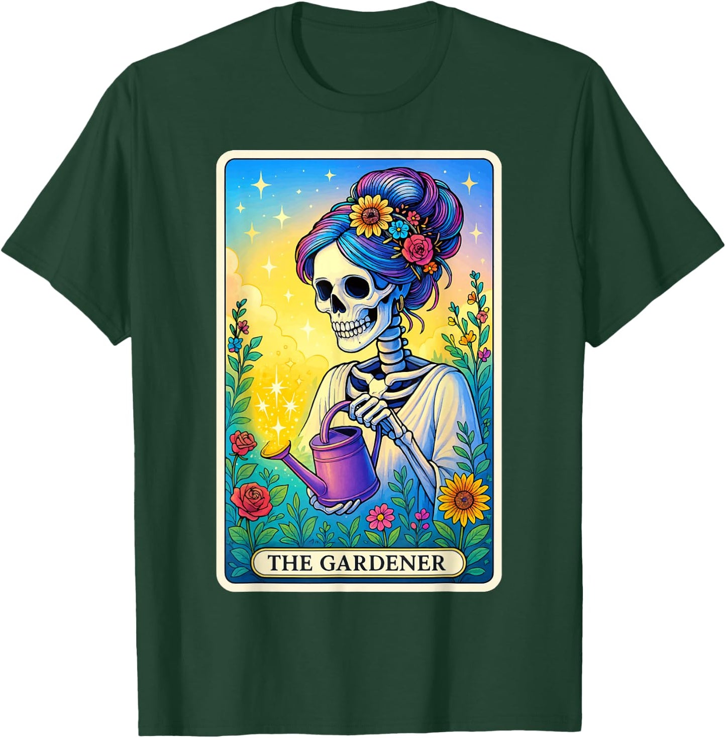 The Gardener Tarot Card T-Shirt - T-Shirt | Forest