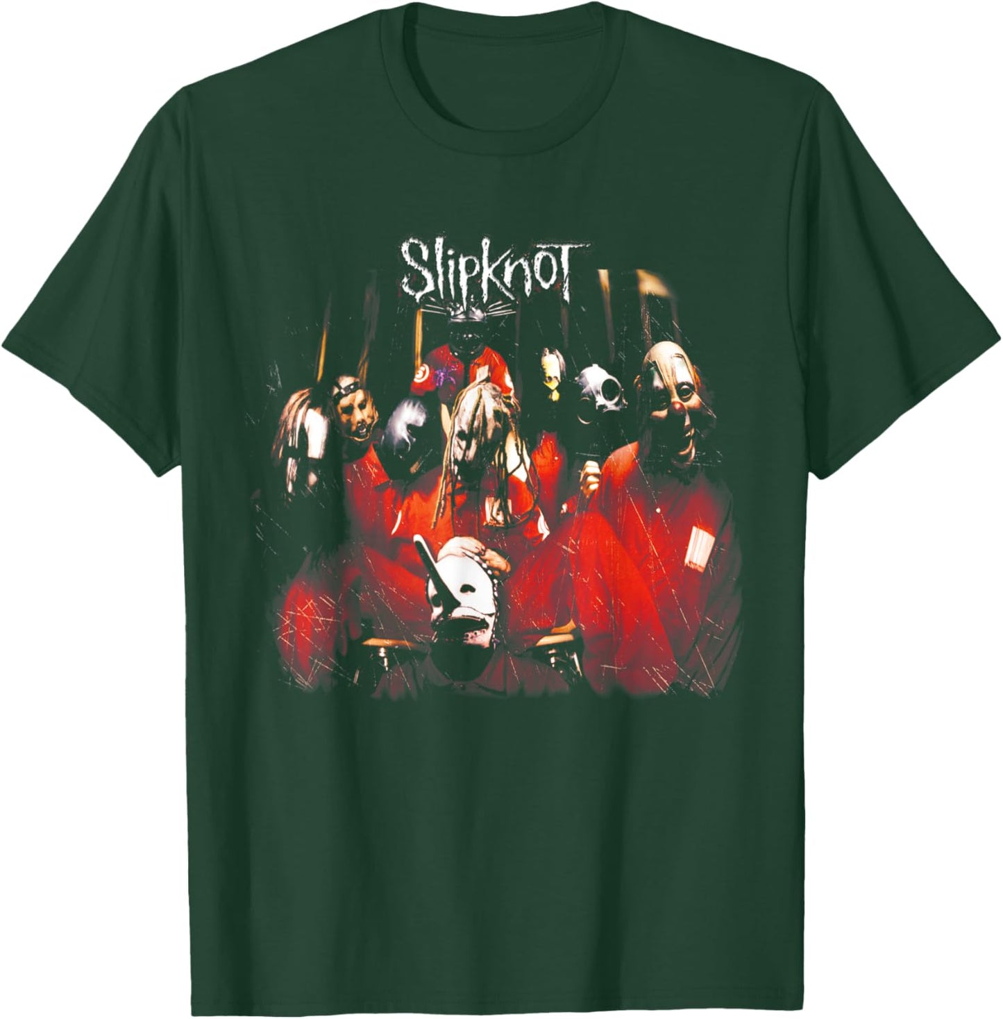 Slipknot Official Self Titled - Men's Black Small Short Sleeve T-Shirt - T-Shirt | Forest