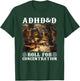 ADHD&D Roll For Concentration Lovely Gamers Vintage ADHD&D T-Shirt - T-Shirt | Forest
