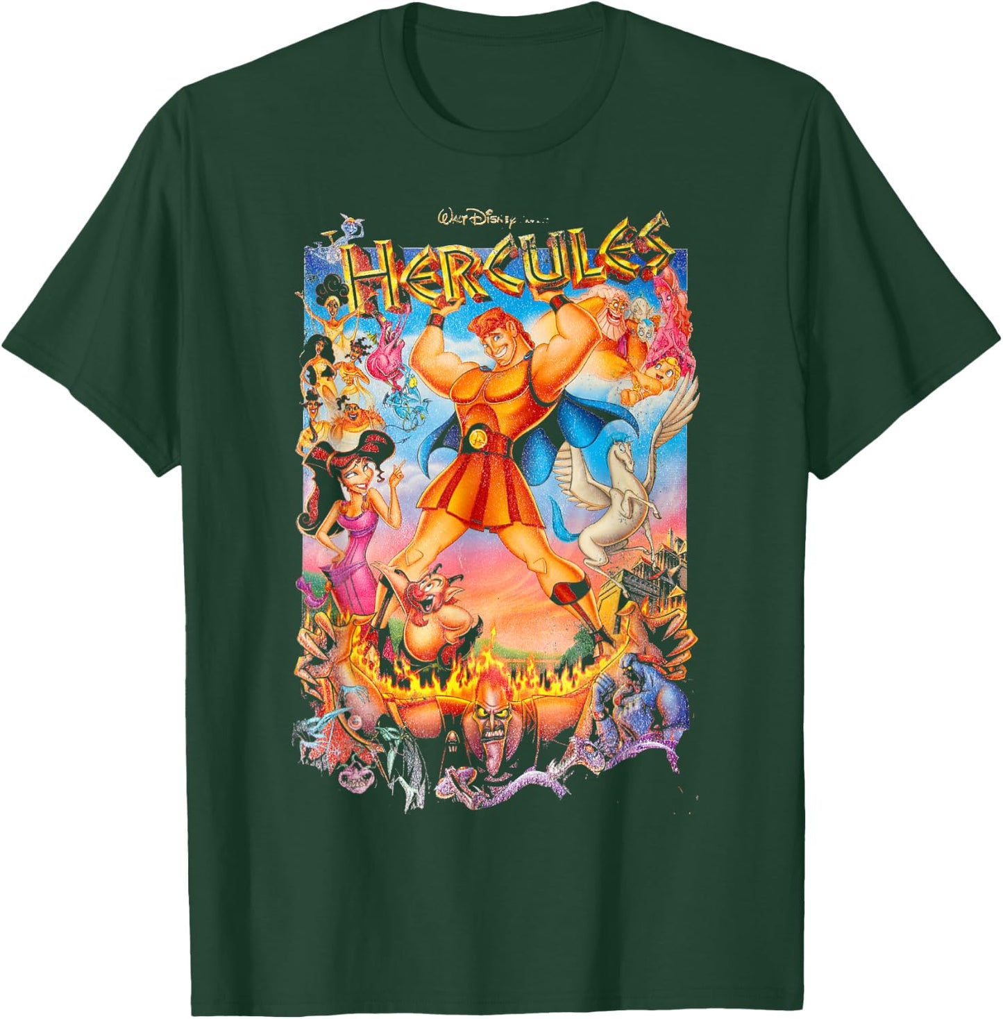 Disney Snow White Poison Apple Left Chest T-Shirt - T-Shirt | Forest