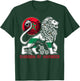 Majestic Moroccan Lion Design with Kingdom Emblem, maroc T-Shirt - T-Shirt | Forest