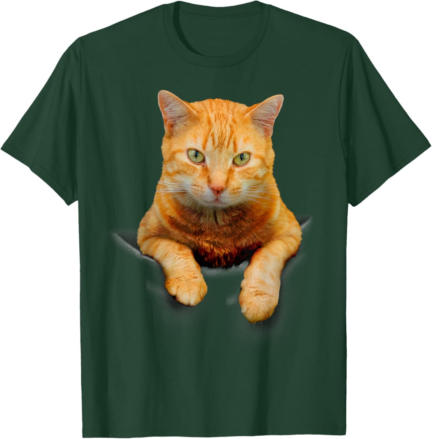 Cat Animals Creative Cat Motif Bag Cat T-Shirt - T-Shirt | Forest