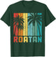Roatan Beach Honduras Surfer Vintage Souvenir T-Shirt - T-Shirt | Forest
