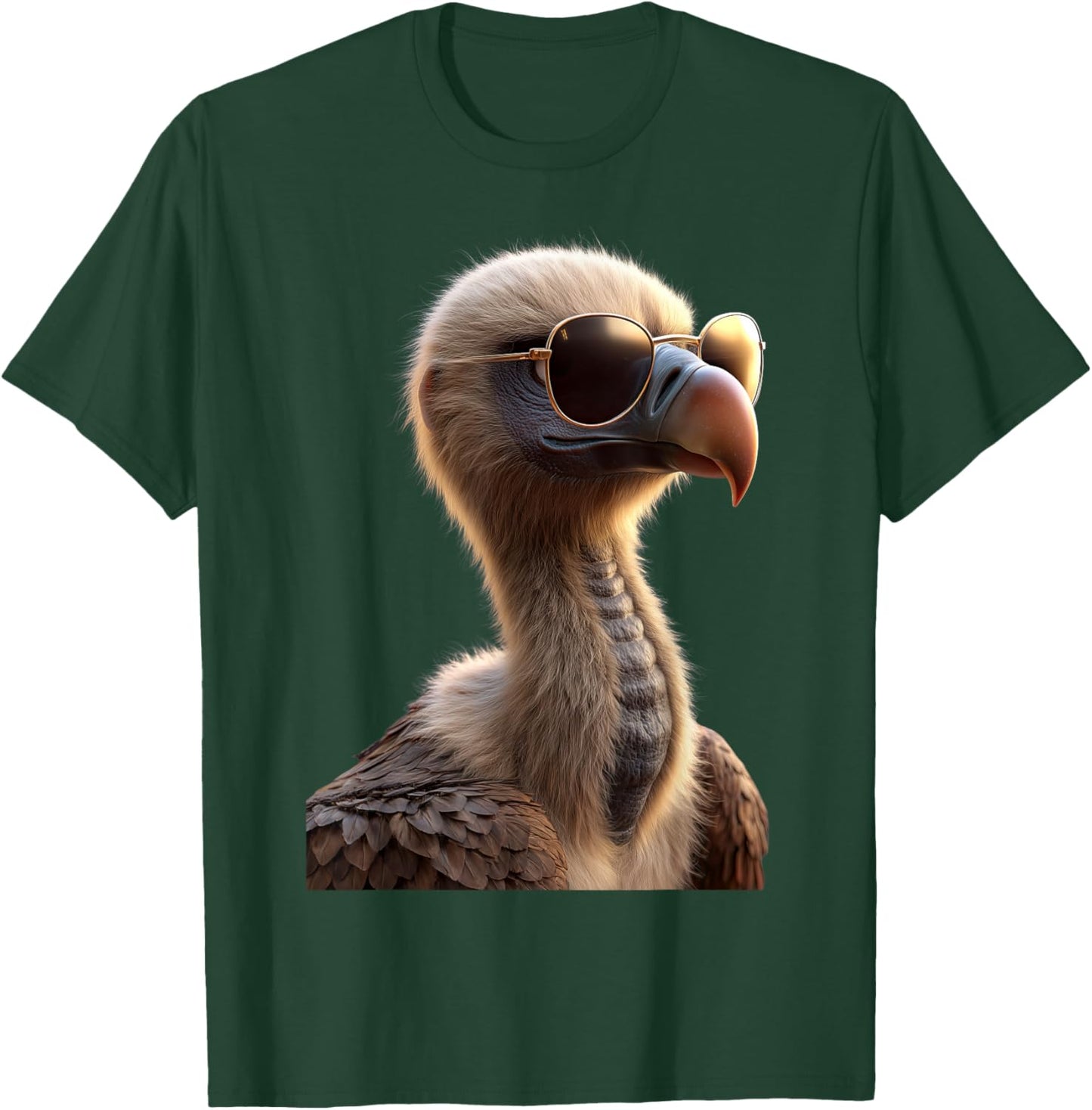 Geier Greifvogel Aasgeier Vulture Süßer Geier T-Shirt - T-Shirt | Forest