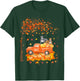 Pitbull Riding On Pumpkin Truck Thanksgiving Pitbull Gifts T-Shirt - T-Shirt | Forest