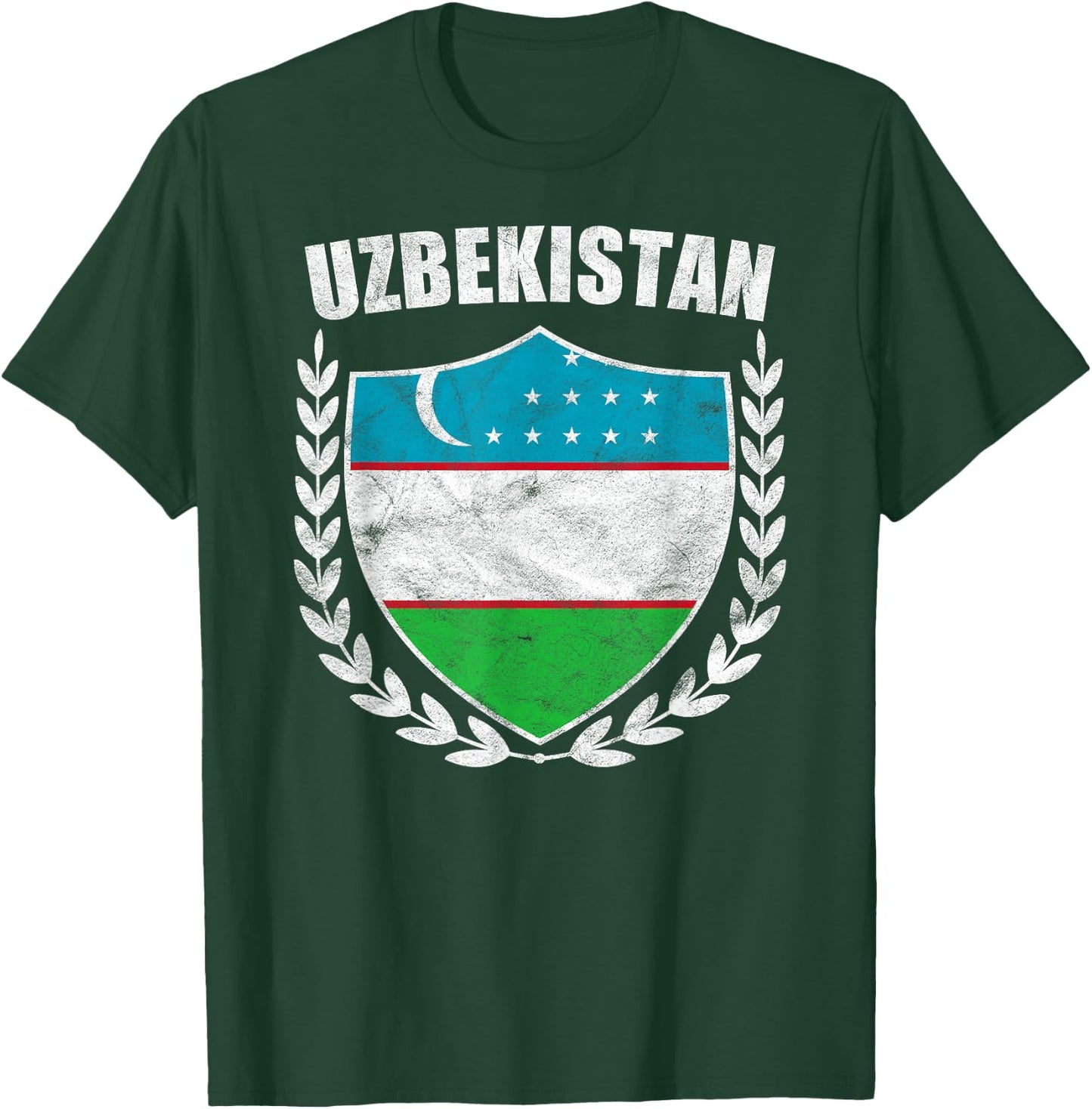 Uzbekistan T-Shirt - T-Shirt | Forest