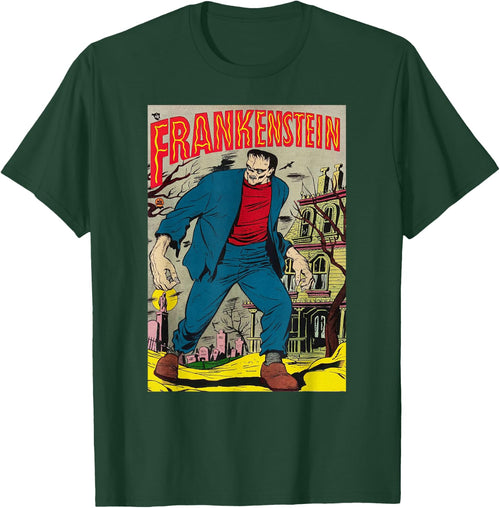Classic Monster Poster Horror Comic Book Frankenstein