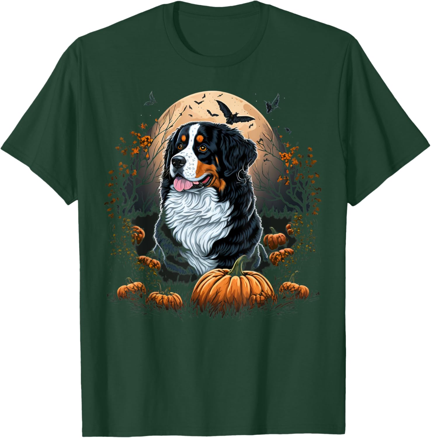Bernese Mountain Dog costume Bernese Mountain Dog Halloween Men Women Kids T-Shirt - T-Shirt | Forest