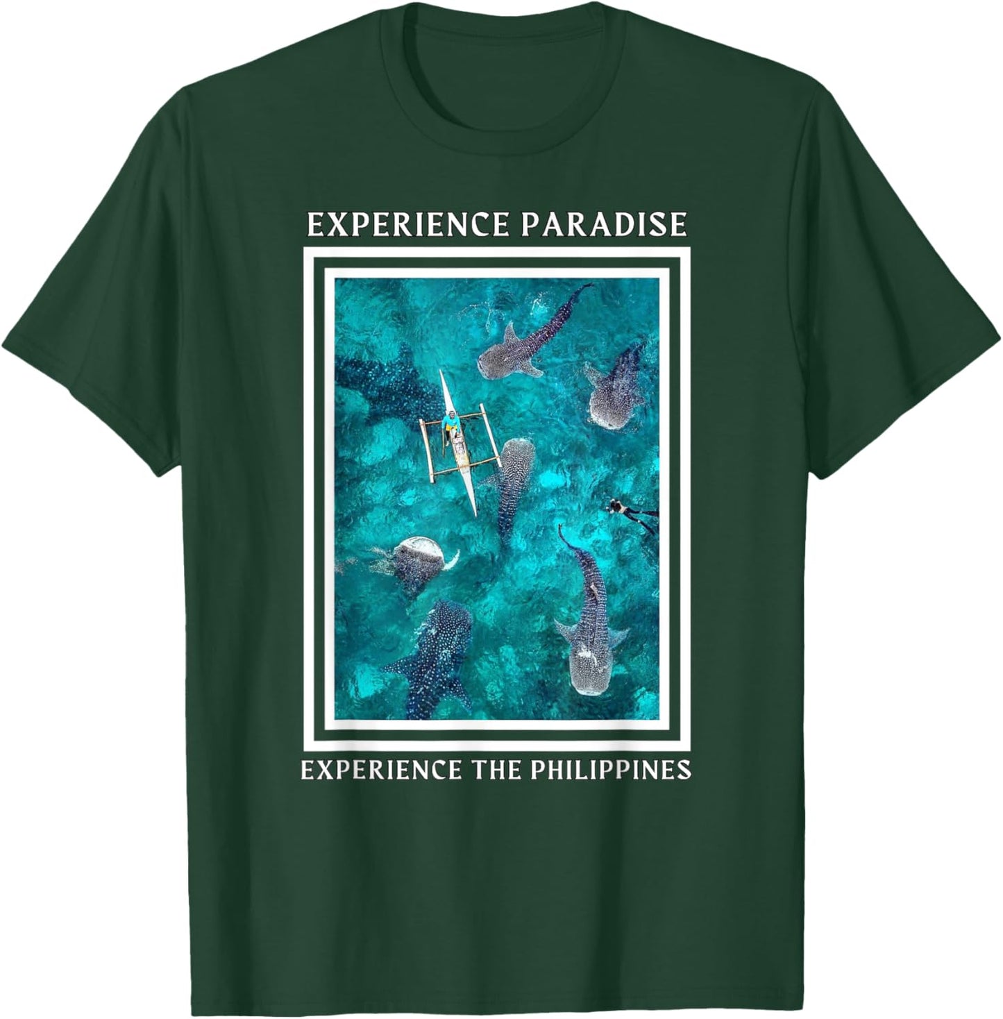 OSLOB, CEBU | Philippines Travel Vacation Souvenir Apparel T-Shirt - T-Shirt | Forest