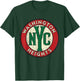 Washington Heights NYC Circle Sign Distressed Print T-Shirt - T-Shirt | Forest