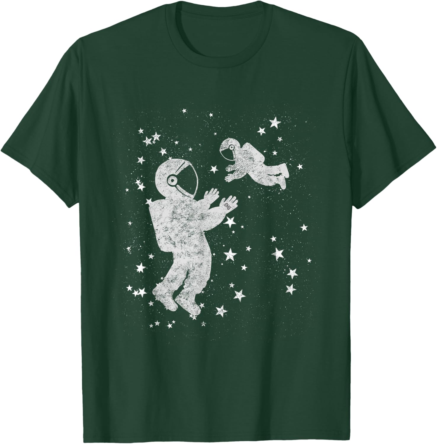 Alpha Parenting Dad Baby Mom Child Father Space Husband T-Shirt - T-Shirt | Forest