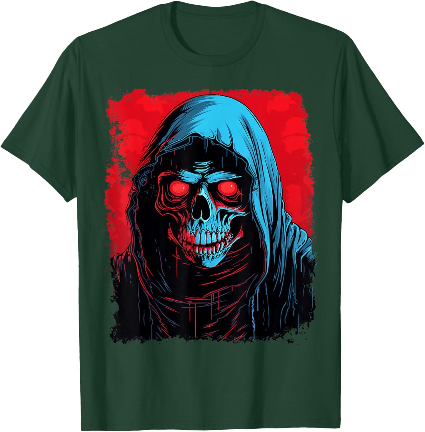 Pop Art Grim Reaper Death T-Shirt - T-Shirt | Forest
