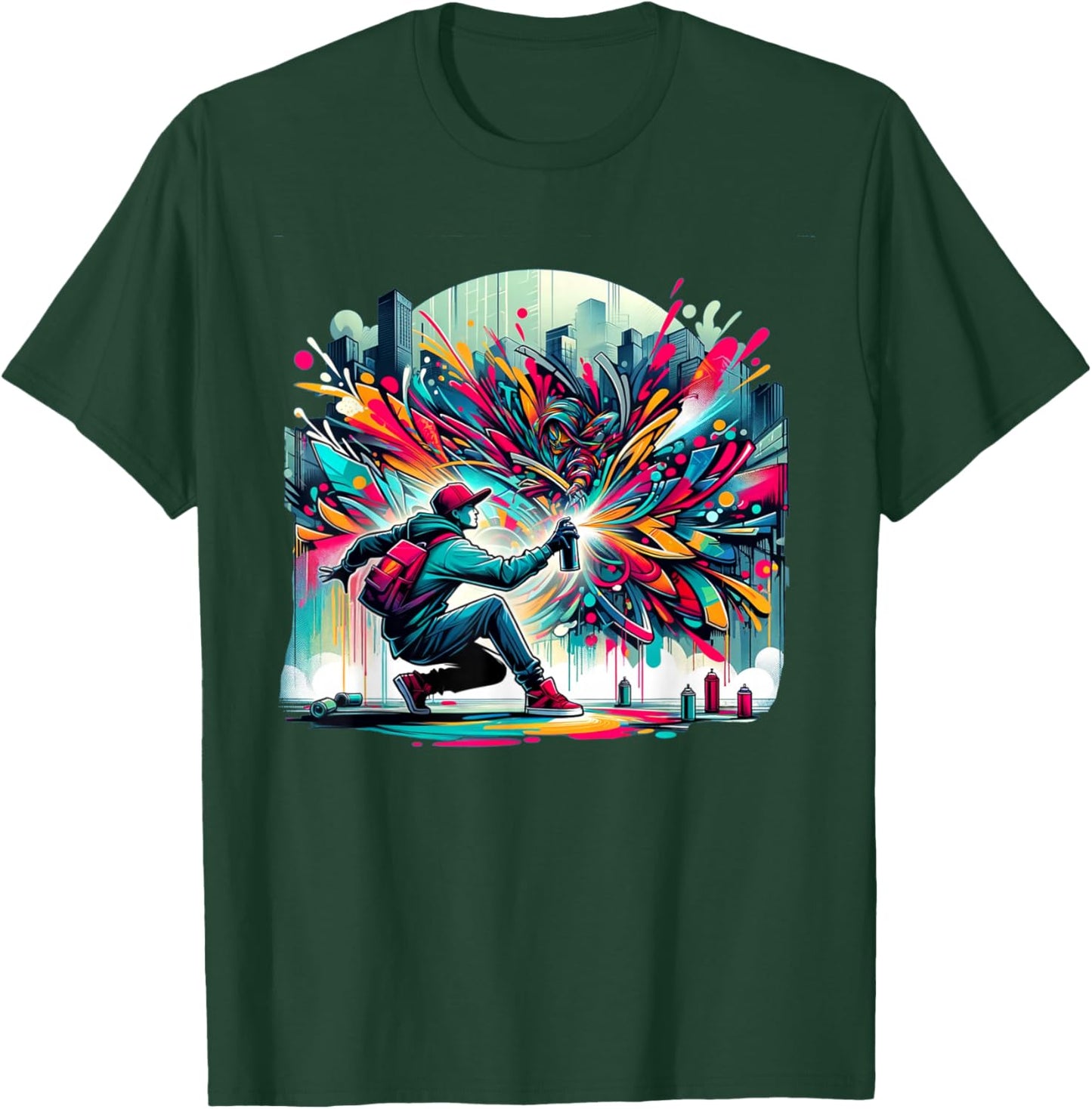 Graffiti Art T-Shirt - T-Shirt | Forest