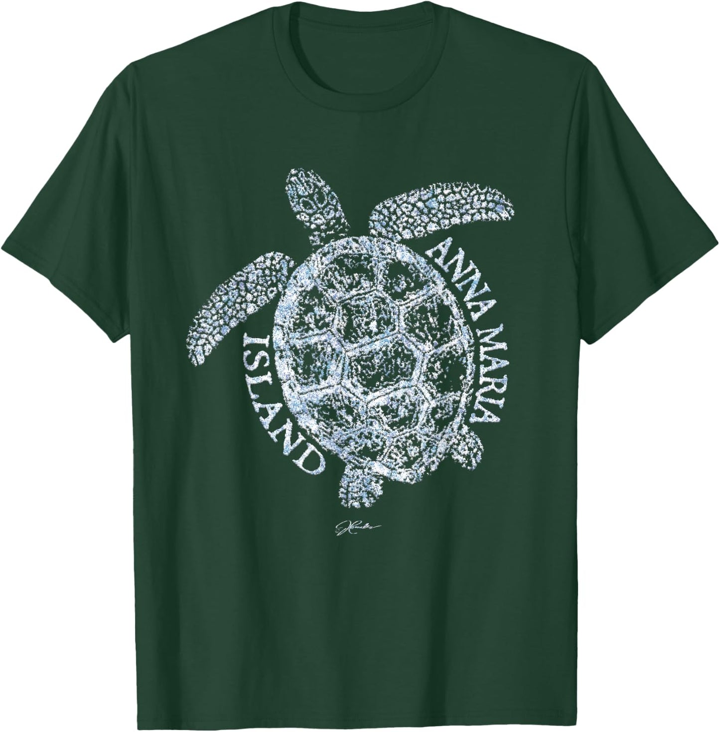 JCombs: Anna Maria Island Sea Turtle T-Shirt - T-Shirt | Forest