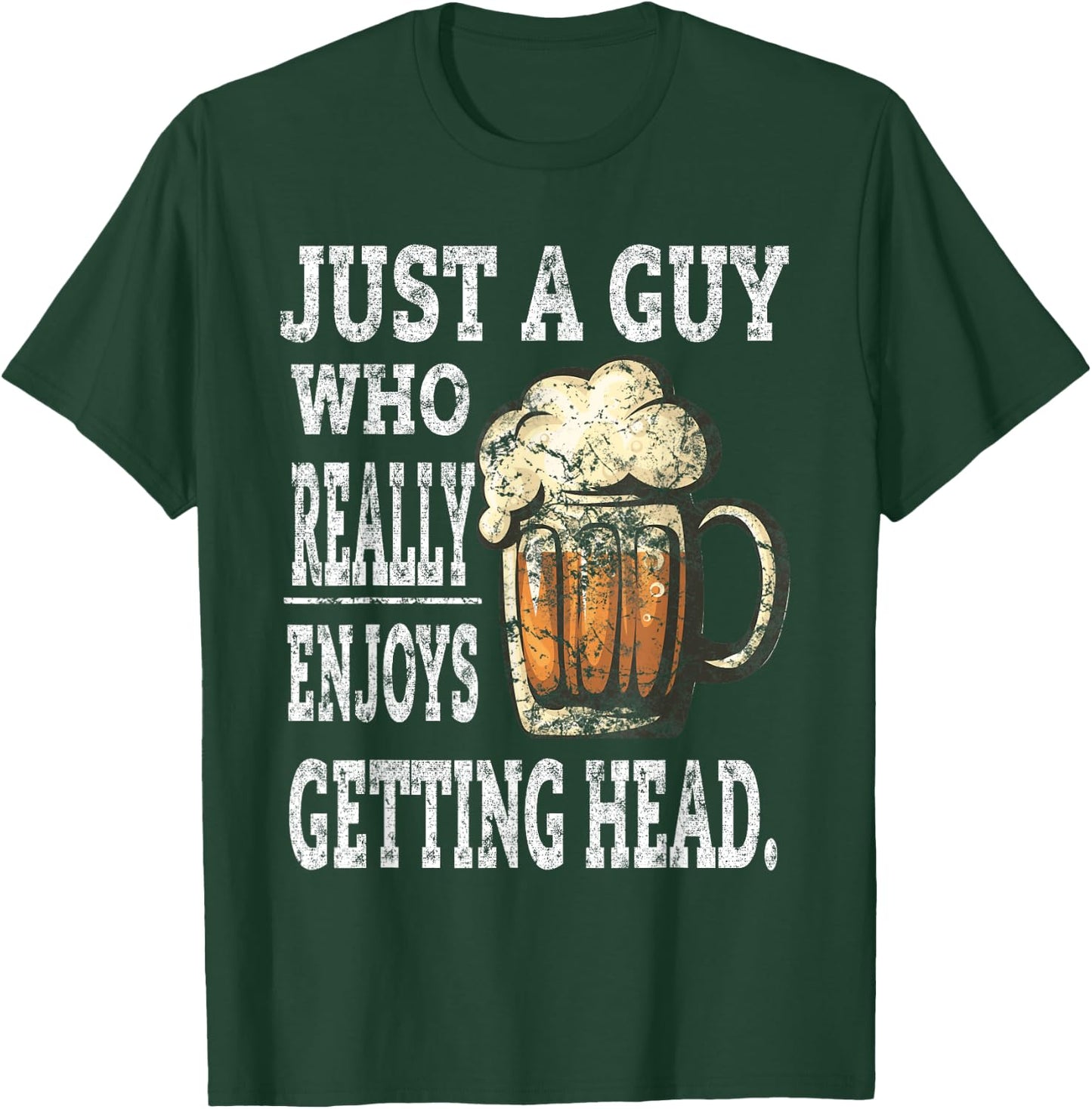 Dirty beer drinking T shirts Adult Humor Gift T-Shirt - T-Shirt | Forest