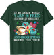 In My Dream World Yarn Is Free Coffee Is Healthy& Crocheting T-Shirt - T-Shirt | Forest