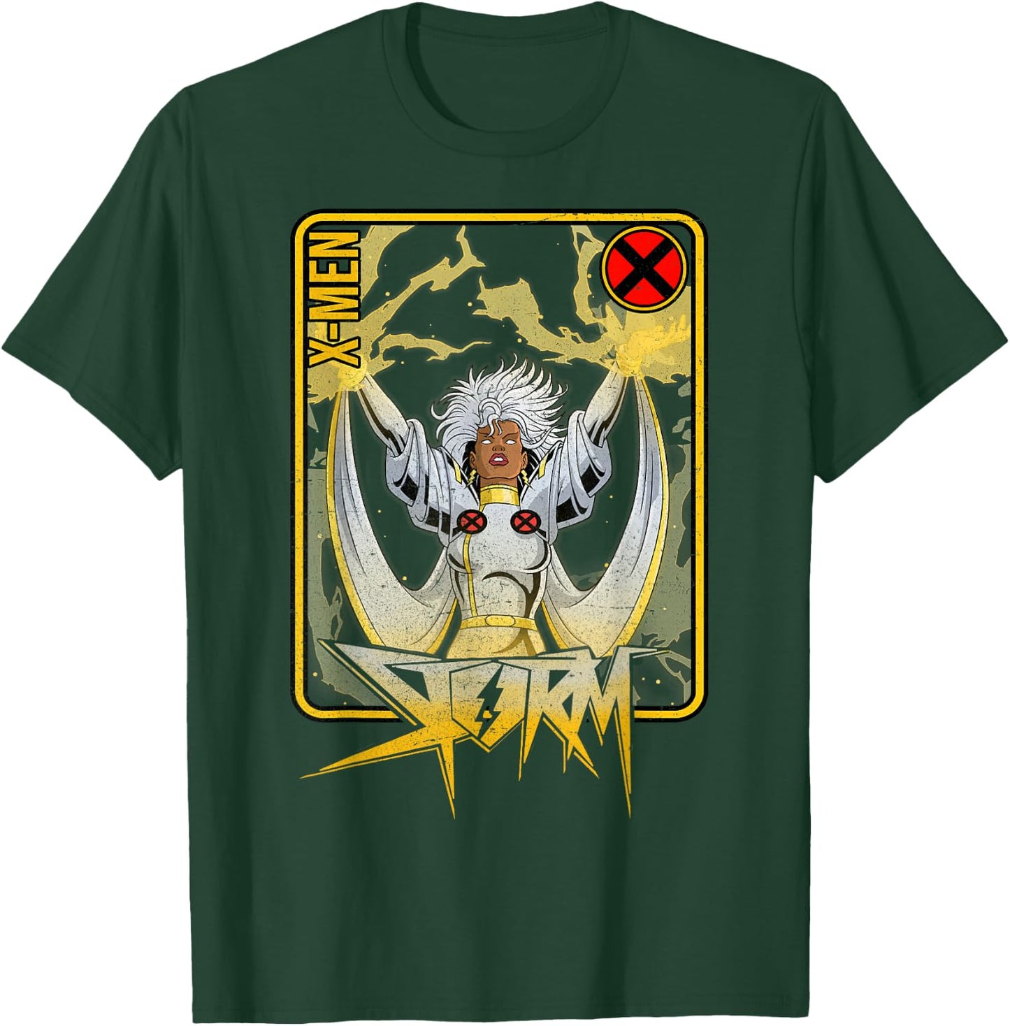Marvel X-Men Storm Playing Card T-Shirt - T-Shirt | Forest