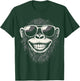 Funny Monkey with sunglasses cool Graffiti Urban art street T-Shirt - T-Shirt | Forest