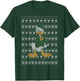 Disney Donald Duck Christmas Sweater Style T-Shirt - T-Shirt | Forest