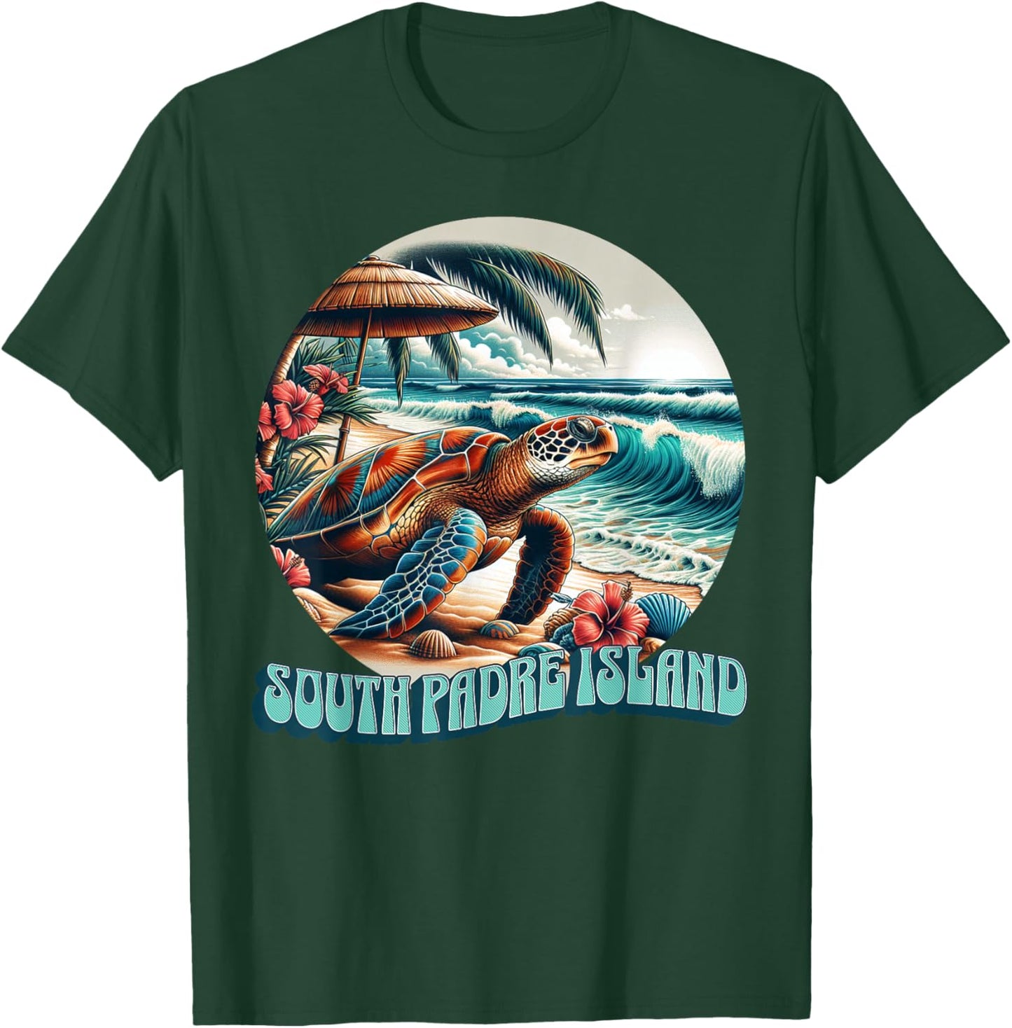 South Padre Island T-Shirt - T-Shirt | Forest