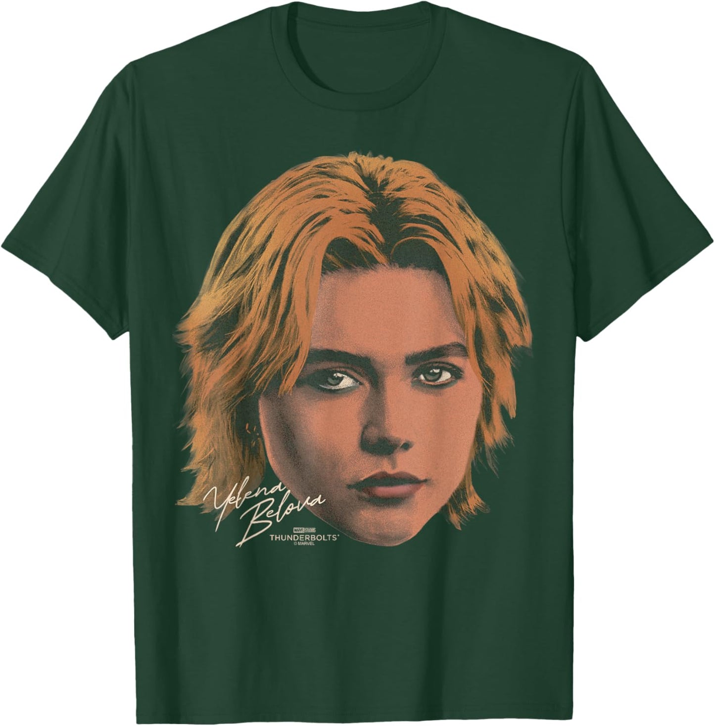 Marvel's Thunderbolts - Yelena Portrait T-Shirt - T-Shirt | Forest