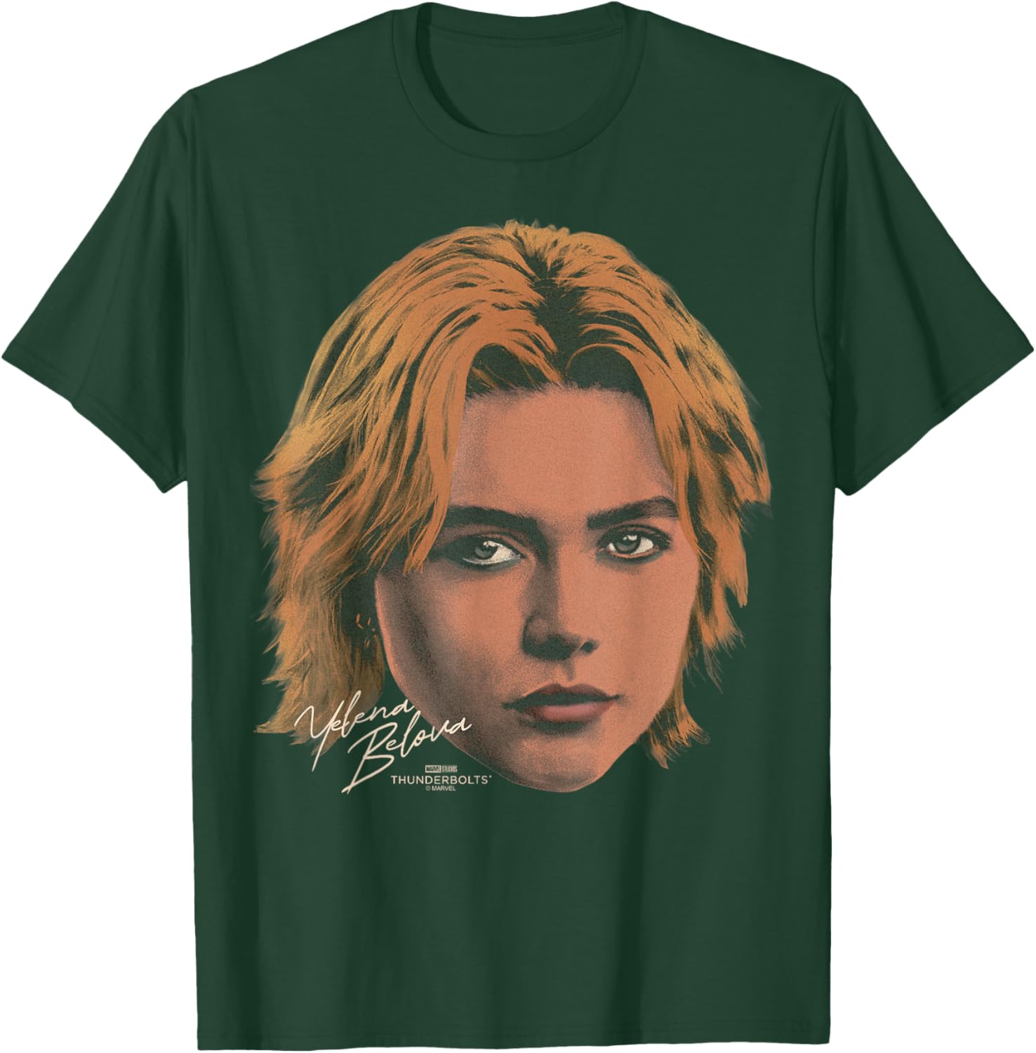 Marvel's Thunderbolts - Yelena Portrait T-Shirt - T-Shirt | Forest