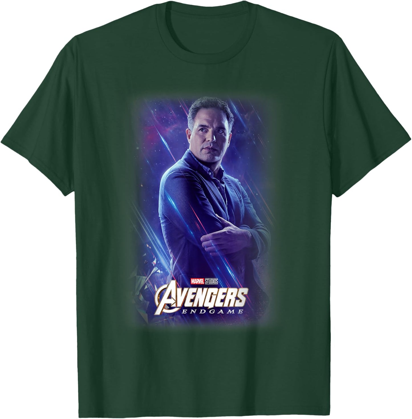 Marvel Avengers Endgame Bruce Banner Galactic Poster T-Shirt - T-Shirt | Forest