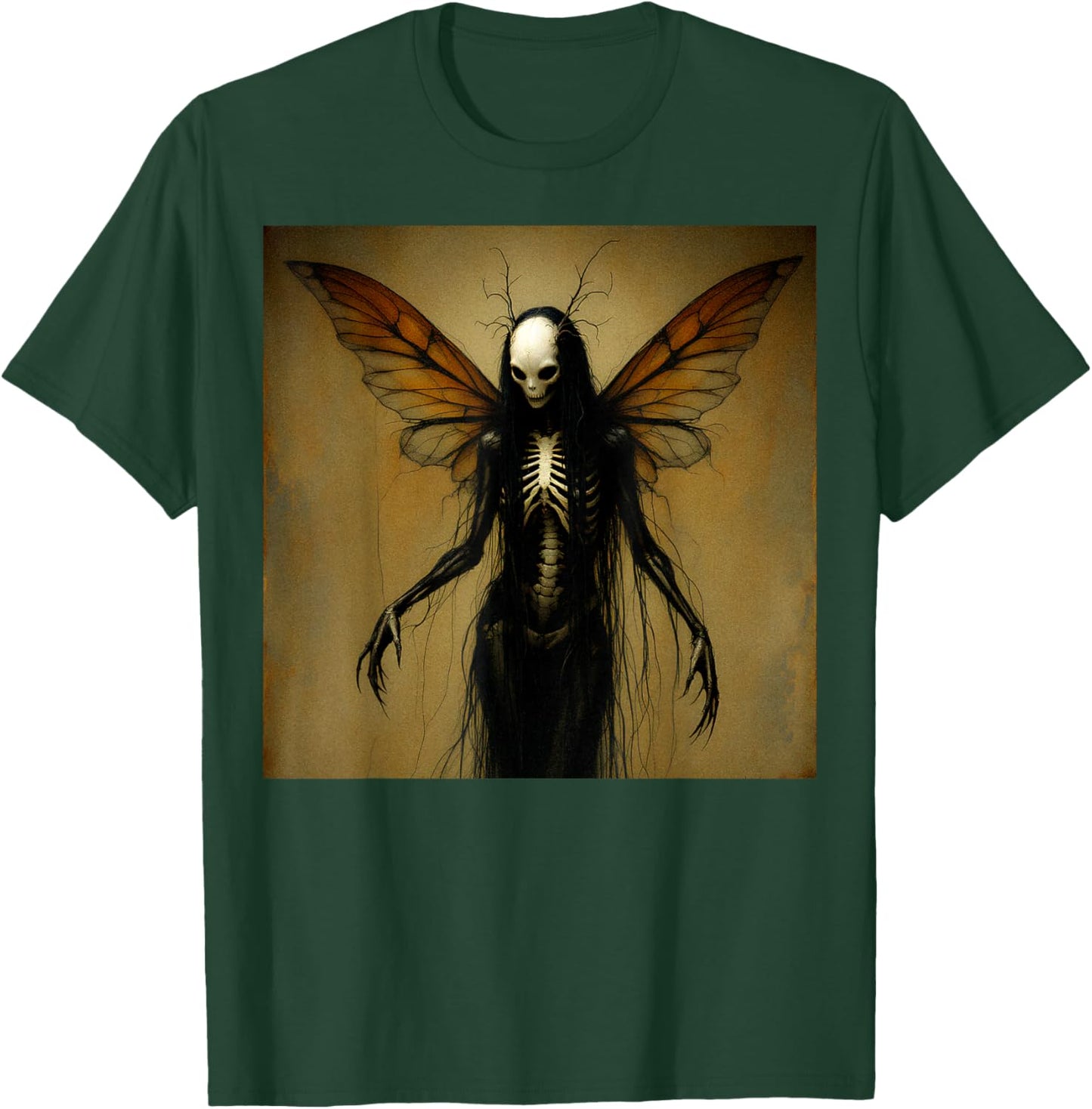 Ethereal Fairy Gothic Dark Art Aesthetic Grunge Horror T-Shirt - T-Shirt | Forest