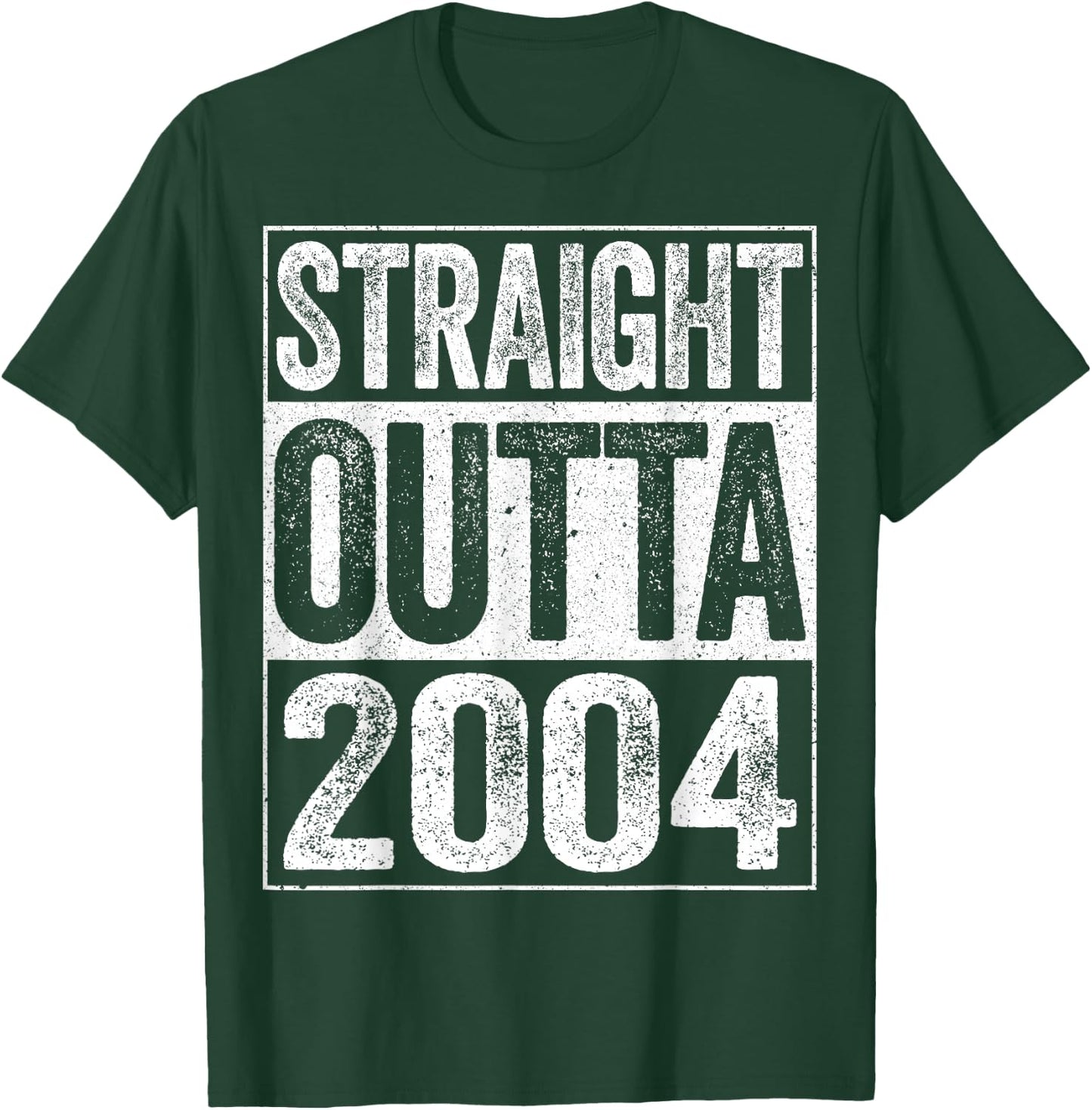 Straight Outta 2004 20th Birthday Shirt T-Shirt - T-Shirt | Forest