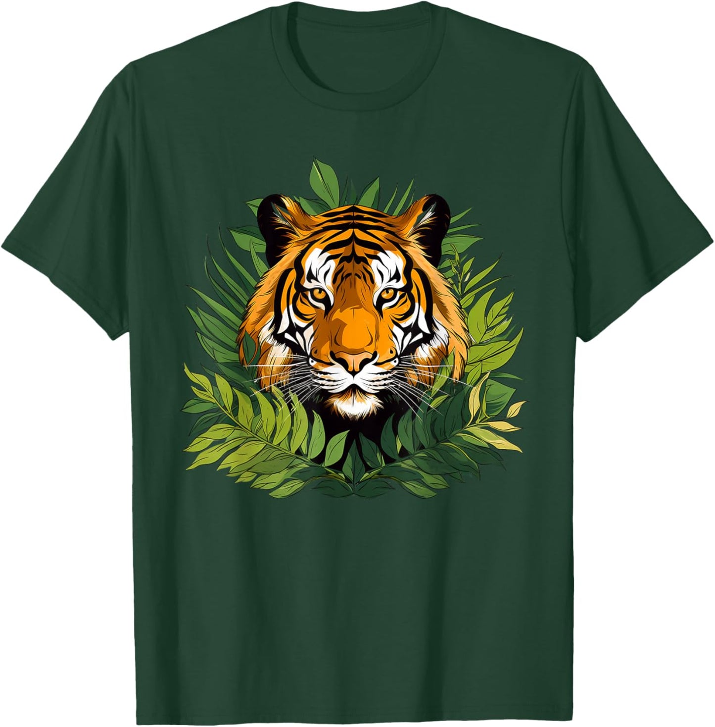Colorful Tiger I Kids Tiger T-Shirt - T-Shirt | Forest