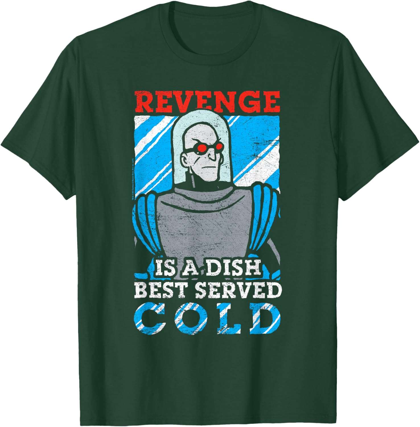 Batman: The Animated Series Mr. Freeze Served Cold T-Shirt - T-Shirt | Forest