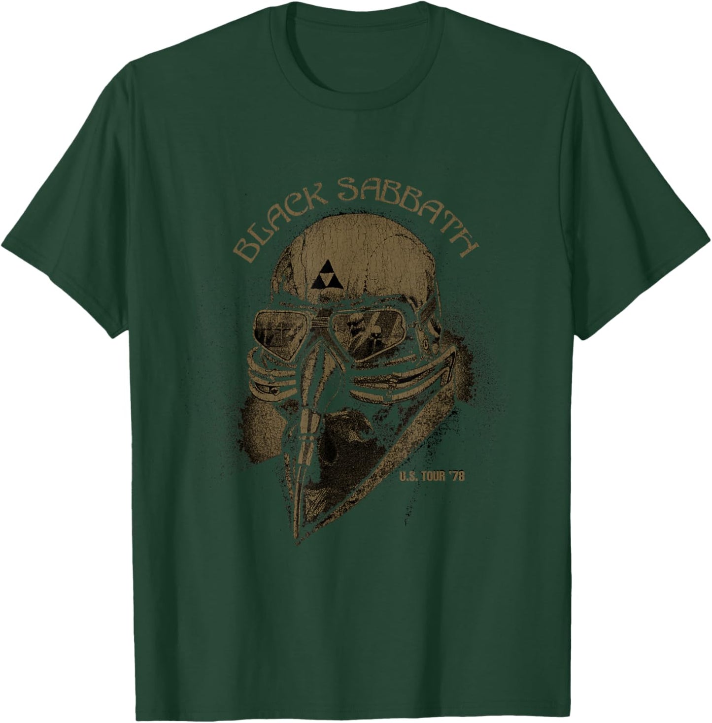 Black Sabbath US Tour 78 Masken T-Shirt - T-Shirt | Forest