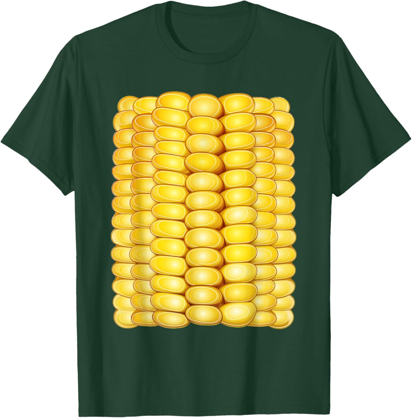 Corn on the Cob Corn Cob Harvest Farm Food T-Shirt - T-Shirt | Forest