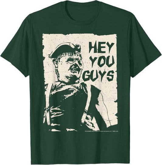 The Goonies Sloth Hey You Guys Cut Out Portrait T-Shirt - T-Shirt | Forest