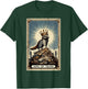 King Of Trash Racoon Tarot Card Raccoon T-Shirt - T-Shirt | Forest