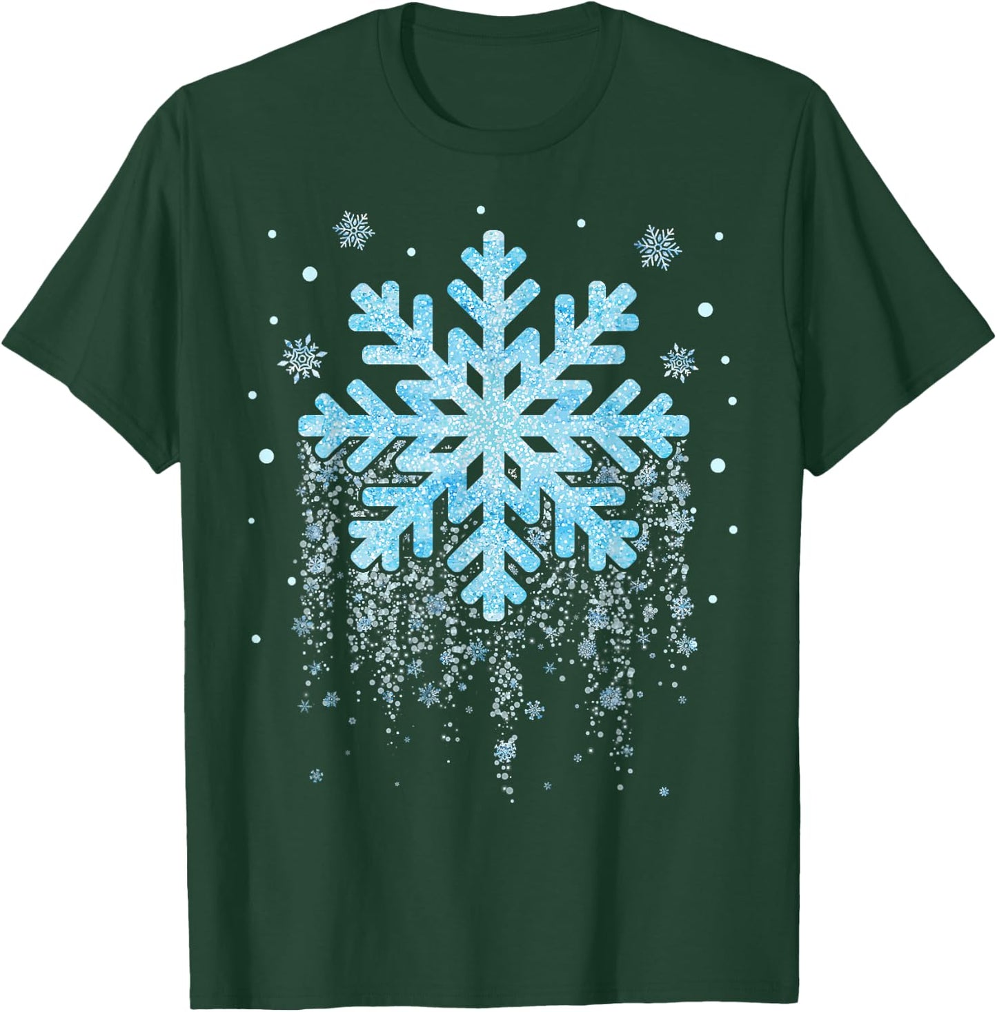 Snowflake Costume Winter Christmas Matching Kids T-Shirt - T-Shirt | Forest