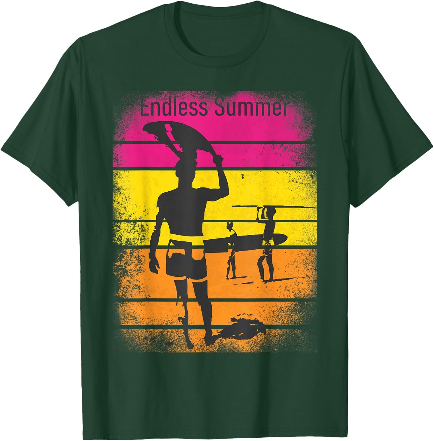 Vintage Endless Summer T-Shirt - T-Shirt | Forest