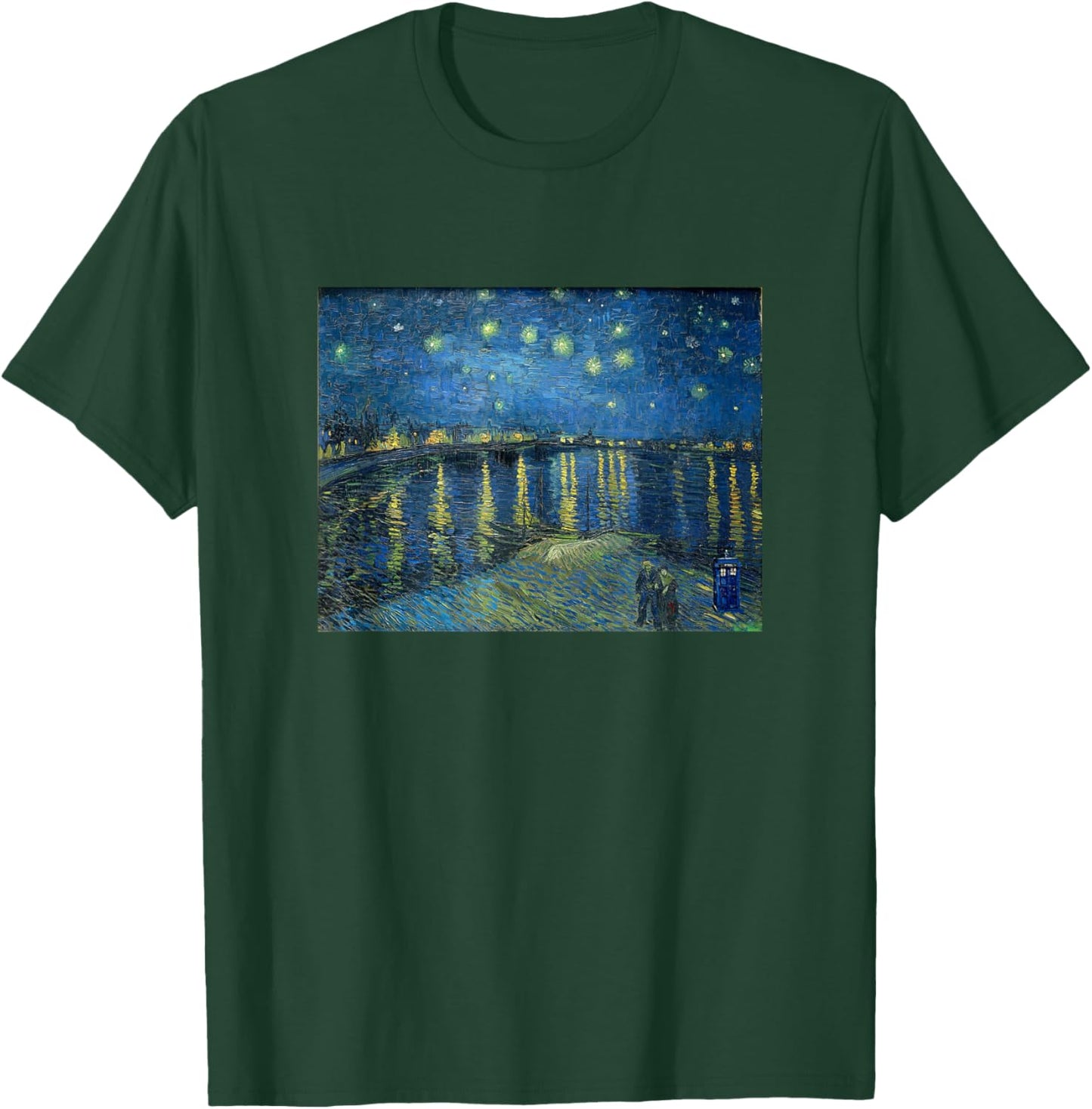 Starry Night Over The Rhone Doctor Visit T-Shirt - T-Shirt | Forest