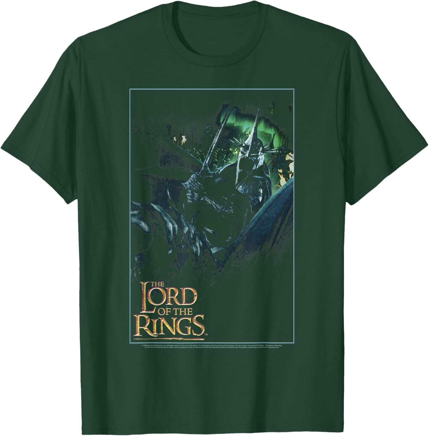 The Lord Of The Rings Witch King Dark Poster T-Shirt - T-Shirt | Forest