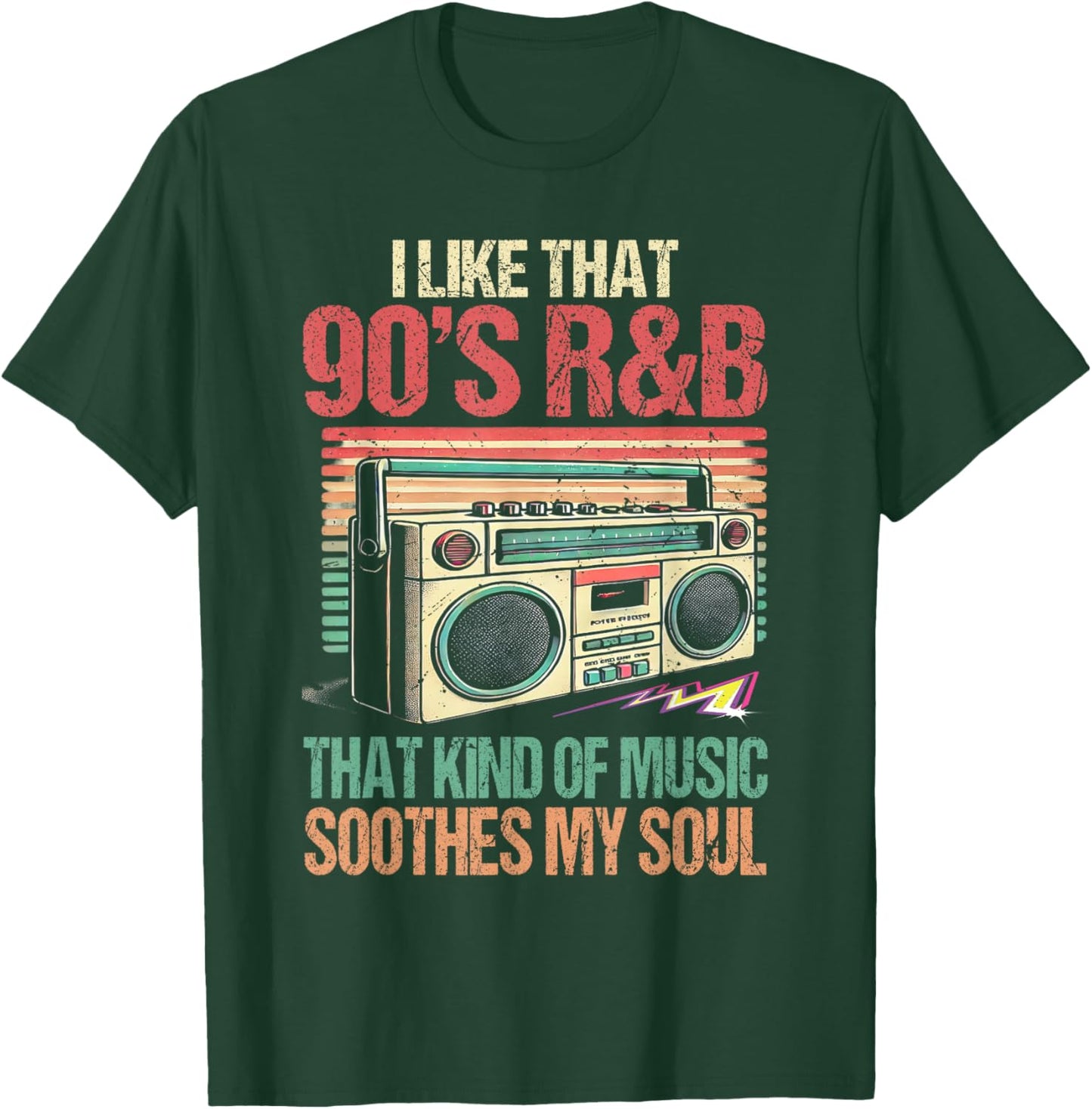R&B Artist girls Vintage 90 s r and b graphic T-Shirt - T-Shirt | Forest