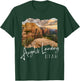 Retro Utah, Angels Landing T-Shirt - T-Shirt | Forest